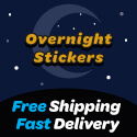 Overnight Stickers Affiliate Program Management in ShareASale